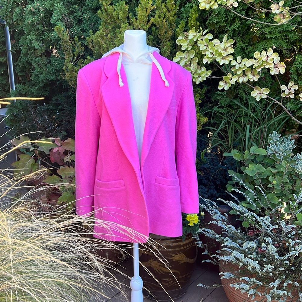 Vintage Nordstrom wool/cashmere oversized blazer